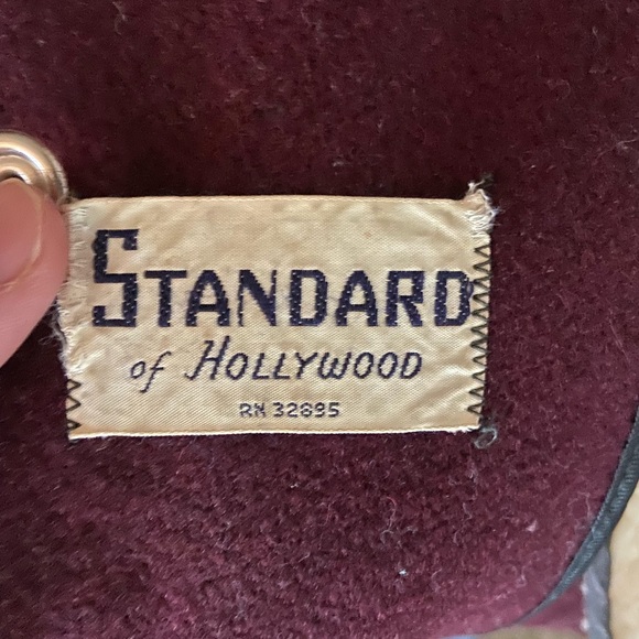 Maroon vintage wool duffle/parka - Picture 2 of 4